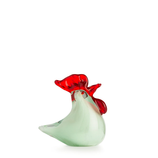 Glasshøne Grønn 8 cm