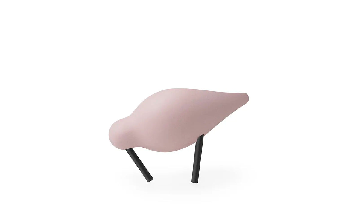 Normann Copenhagen Shorebird Small, rosa/sort