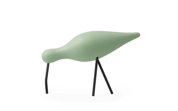 Normann Copenhagen Shorebird Large, støvet grønn/sort