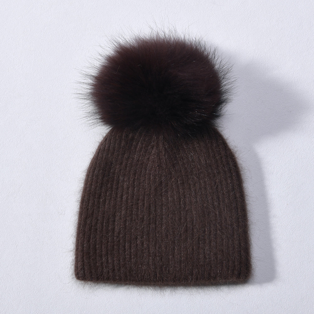 Lue Februar Cashmere blend m/dusk Chocolate