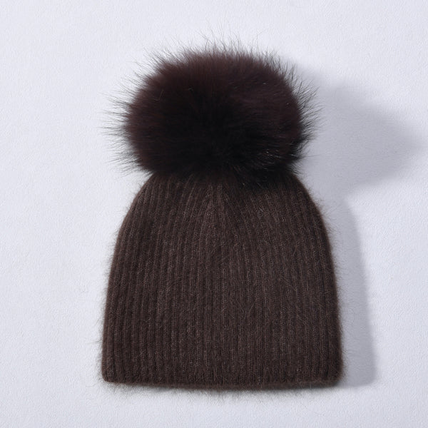 Lue Februar Cashmere blend m/dusk Chocolate