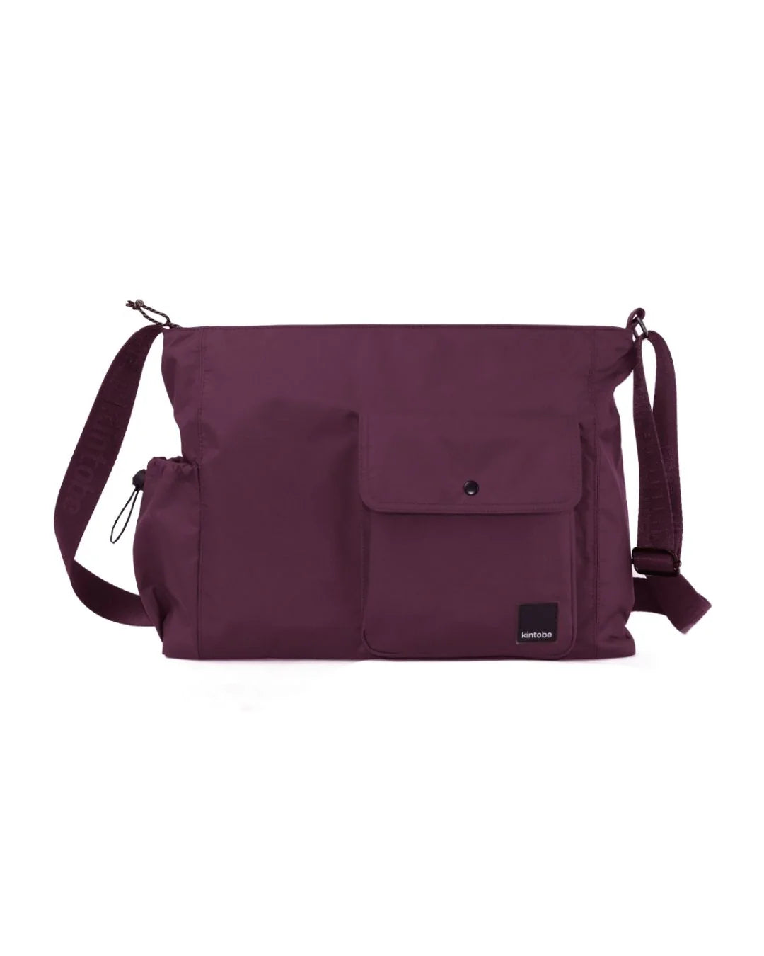 Milo Messenger-veske Aubergine