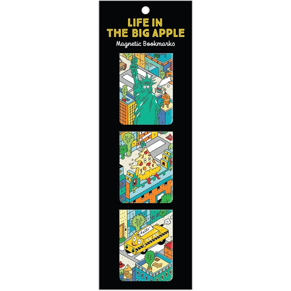 Magnetic Bookmarks Life in the Big apple