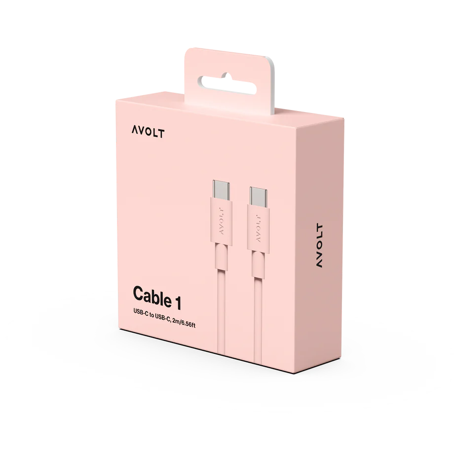 Cable 1 USB-C to USB-C New Pink