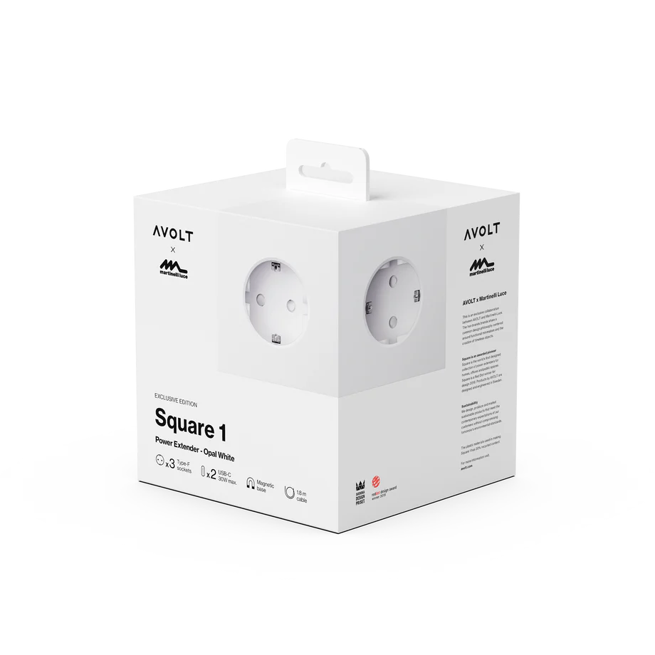 Square 1 USB-C Opal White