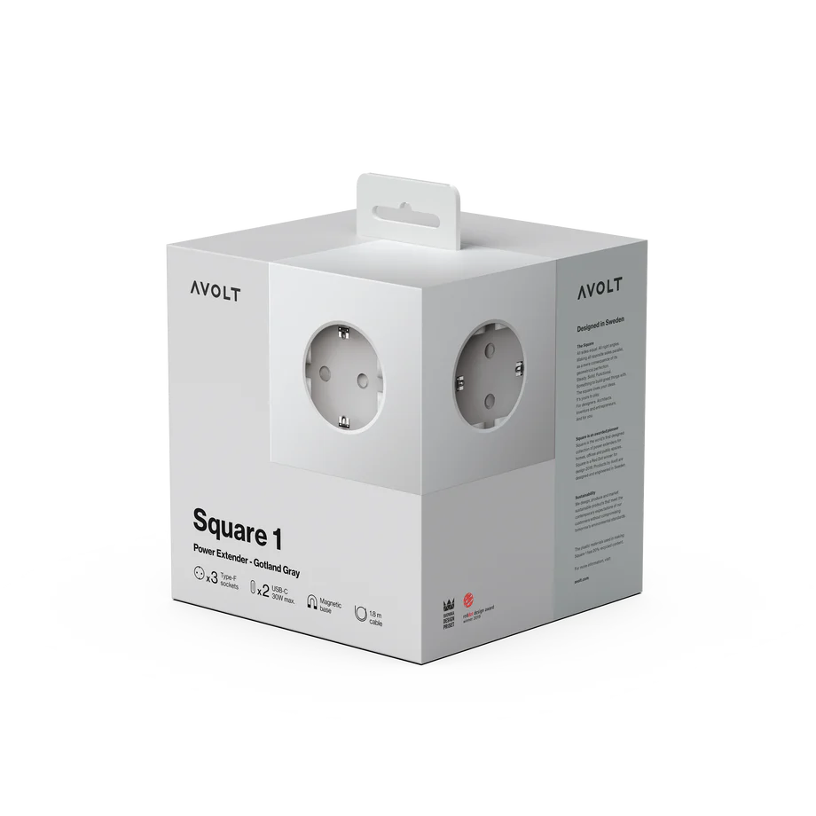 Square 1 USB-C Gotland Grey