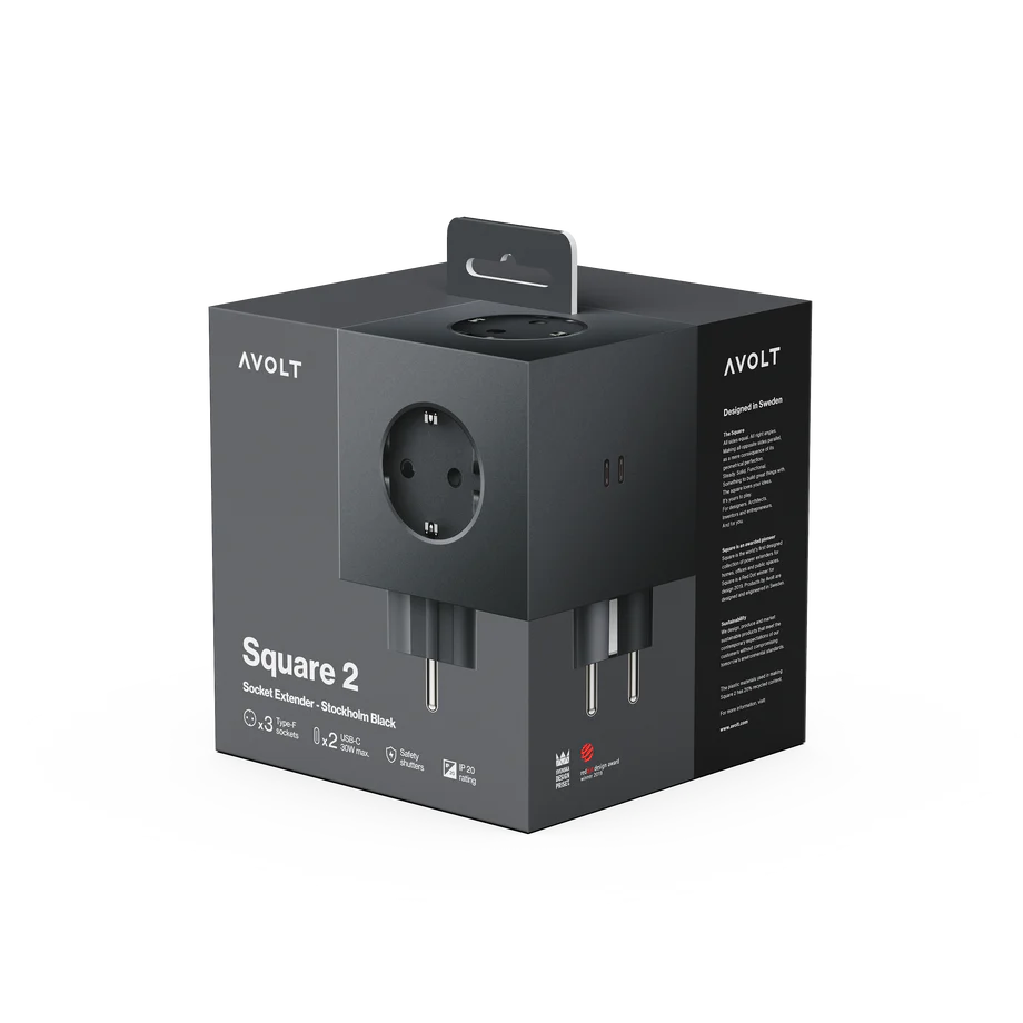 Square 2 USB-C Stockholm Black