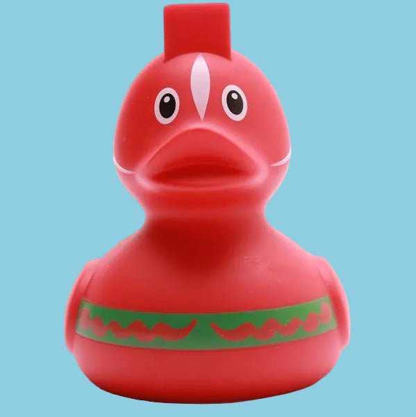 Badeand Dala Hest rød