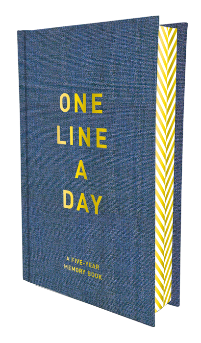 Denim One Line a Day - A Five-Year Memory Book