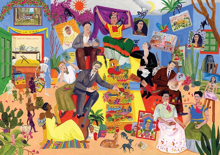 Puslespill Dinner with Frida 1000 biter