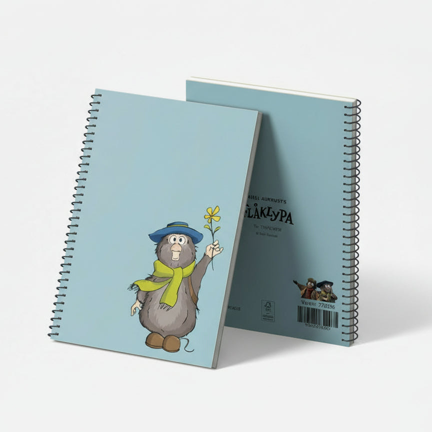 Flåklypa Notebook A6 Ludvig