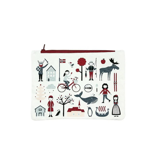 Glidelåsveske MiniNorway