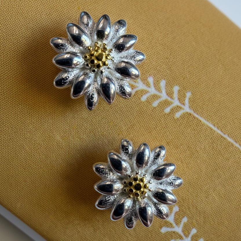 Earrings In A Message Bottle 'Poetic garden'