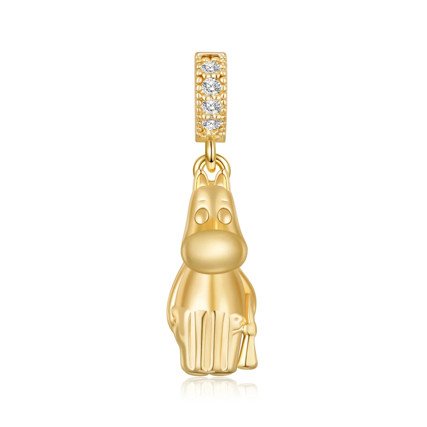 Moomins - Gold pendant