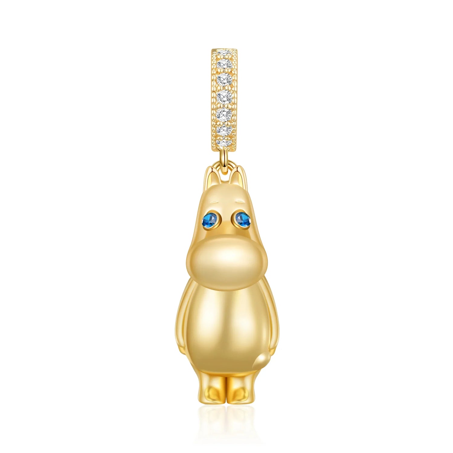 Moomin - Gold pendant
