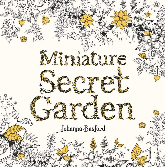 Miniature Secret Garden - fargeleggingsbok