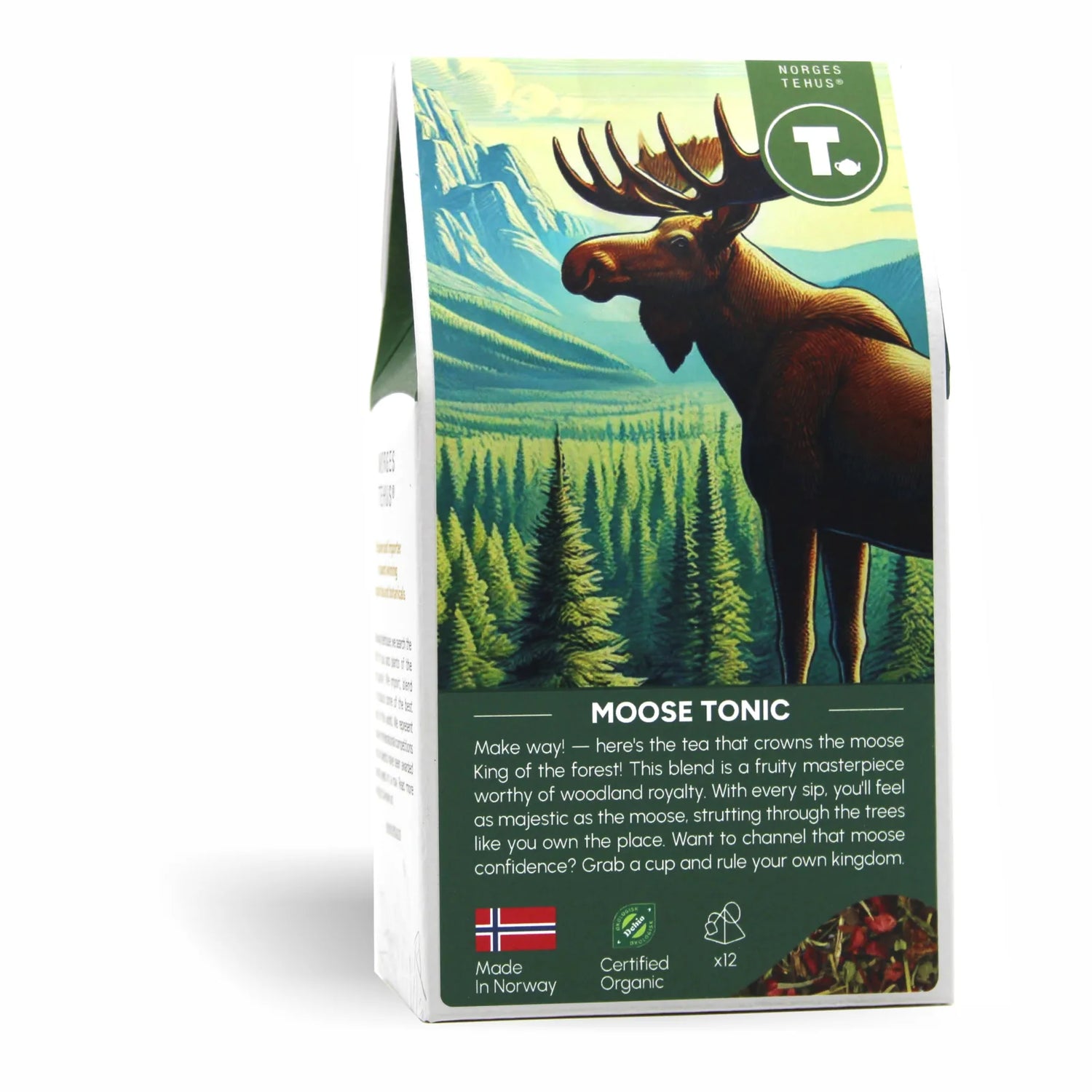 Te av blåbær og solbær : Elg