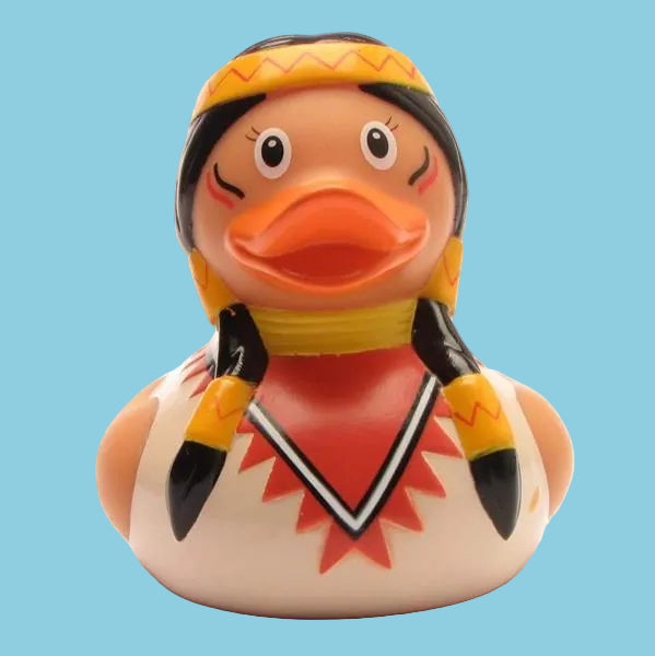 Badeand indianerkvinne