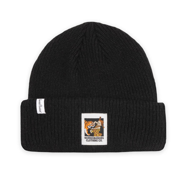 Beanie Svart Pippi