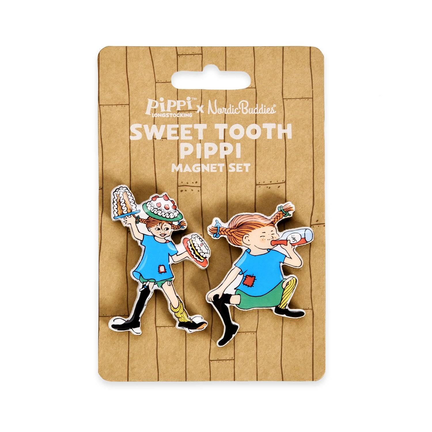 Character Magnets Set Kake Pippi