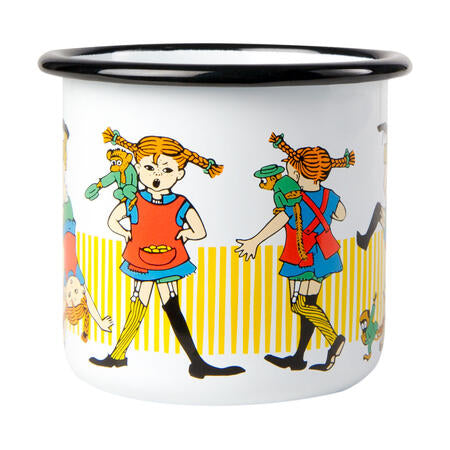 Emaljekopp Pippi 3,7dl