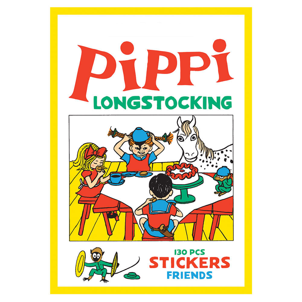 Klistremerker Pippi Venner