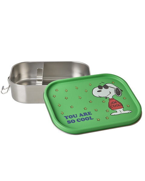 Matbox Stor Snoopy Grønn