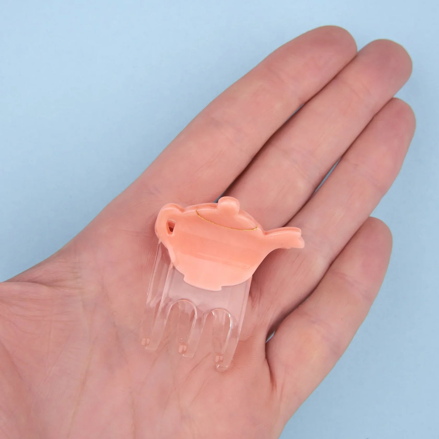 Hårklemme mini asst. Tekanne