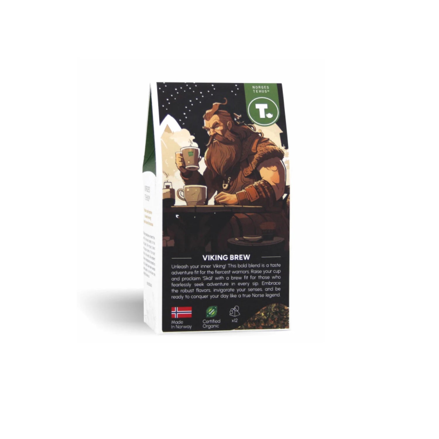 Svart te med lakris og vanilje: Viking Brew