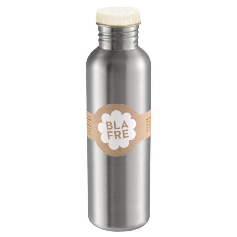 Steel bottle 0.75l Beige