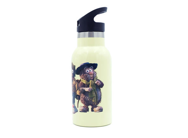 Flåklypa Drikkeflaske Lys Gul 350 ml