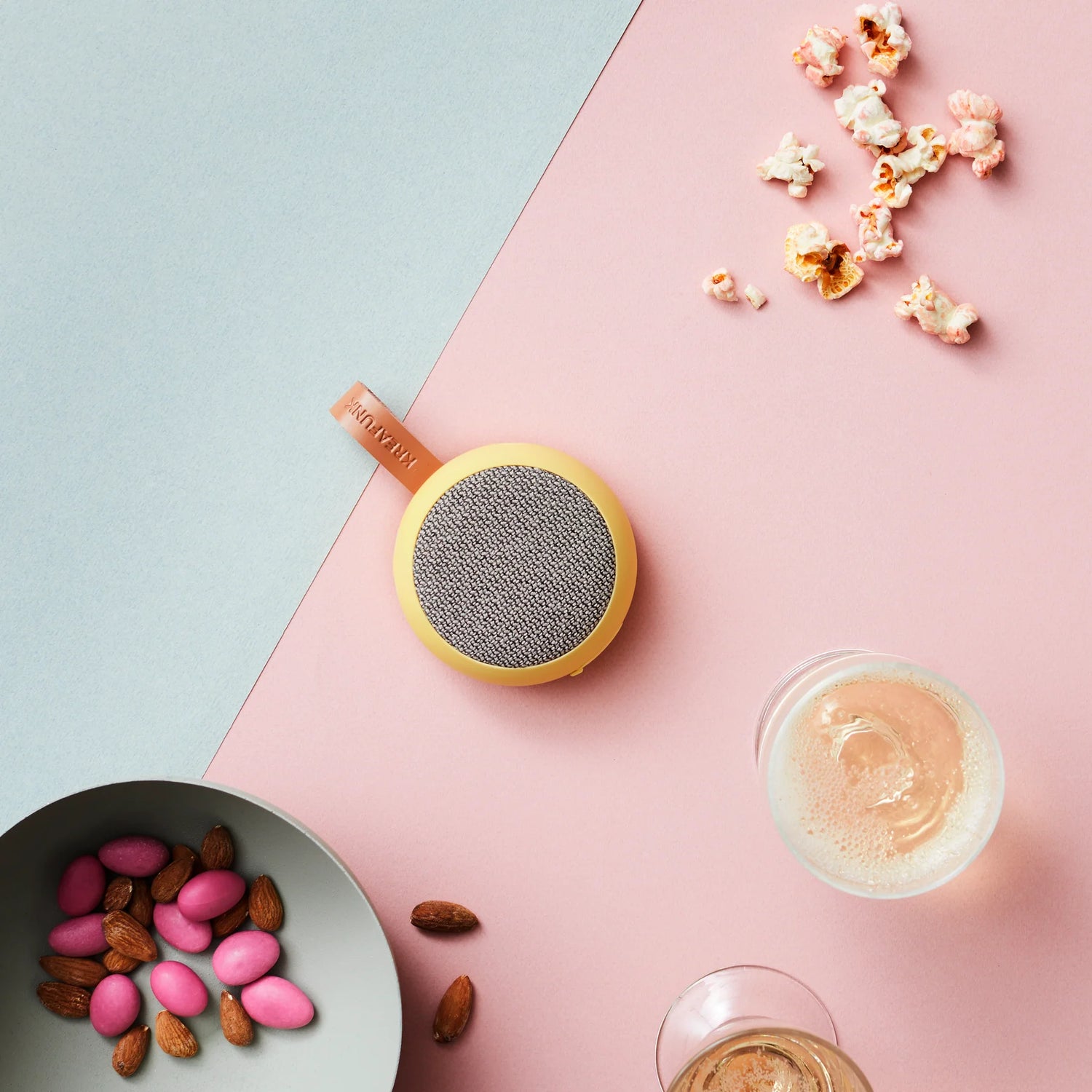 Høytaler aGO 2 fabric Soft Yellow