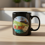 Close-up of Bergen cup