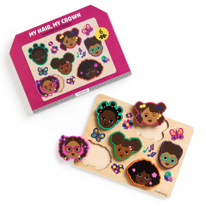 Puzzle My Hair My Crown Wooden Tray Puzzle