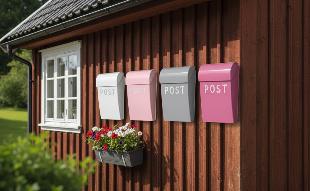 Norwegian Postbox Banner with Product Images