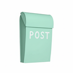 Postkasse in mint color