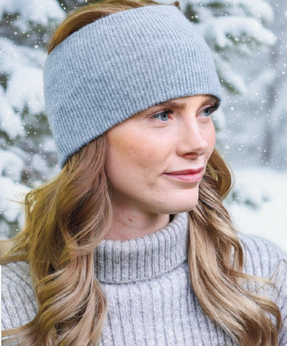 Product with wintery background and matching color