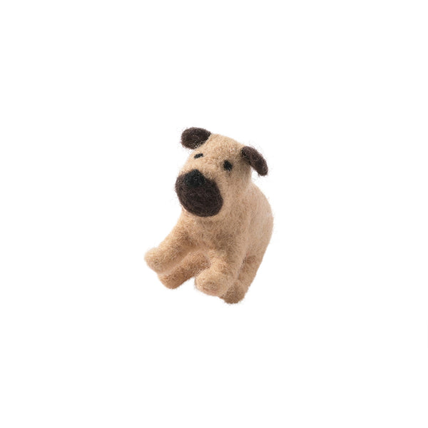 Little Hangings Ullpynt mops hund