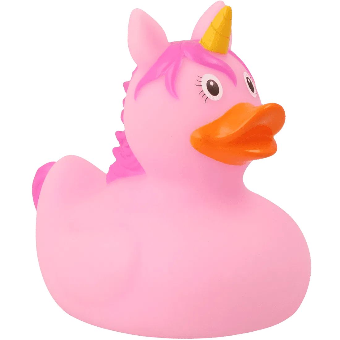 badeand enhjørning rosa
