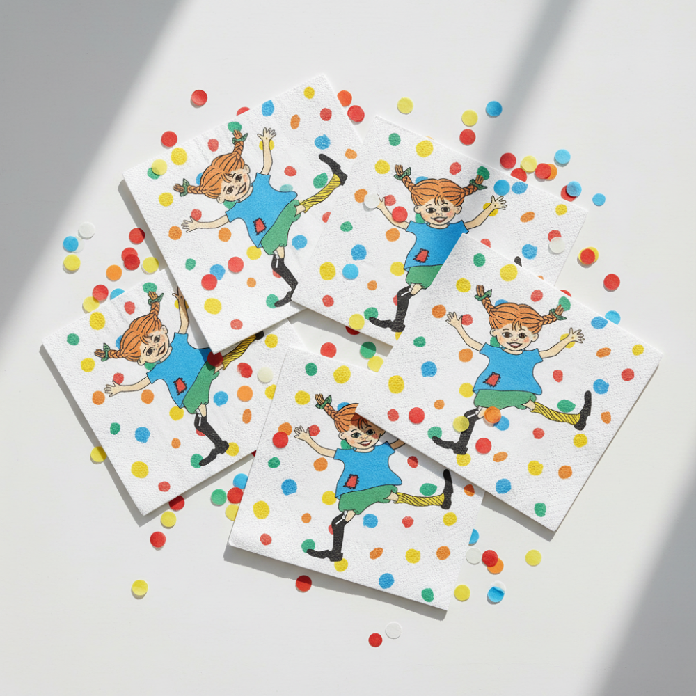 Servietter Pippi Hoppsansa Product Photo