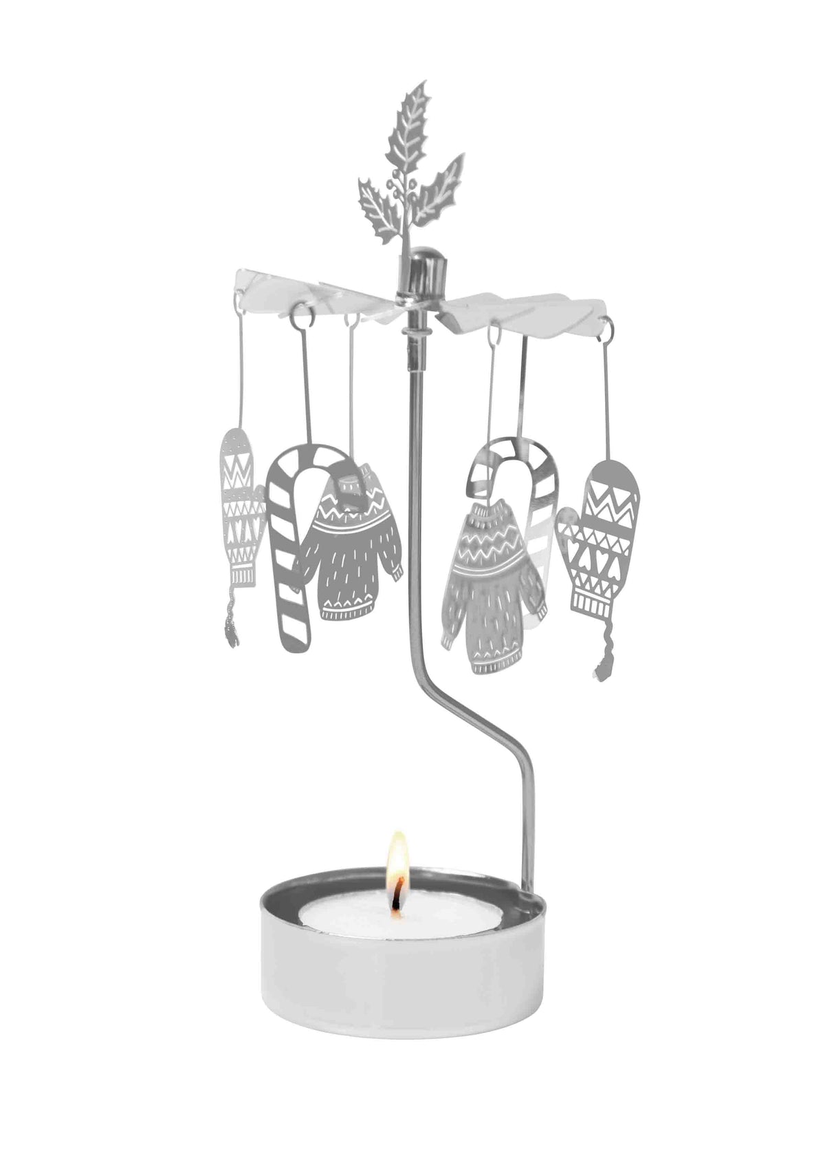 Englespill Winter Silver Pluto Design