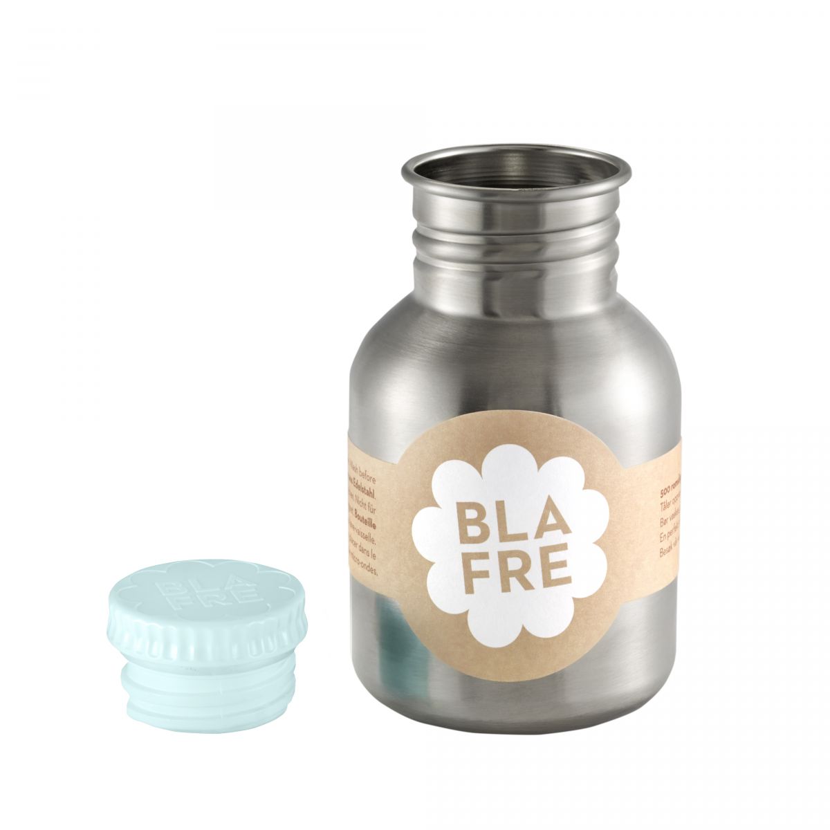 Steel bottle 0.3l Light Blue