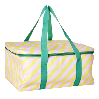 Kjølebag Gul Stripete Rice