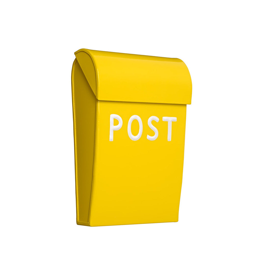 Postkasse Mini Gul