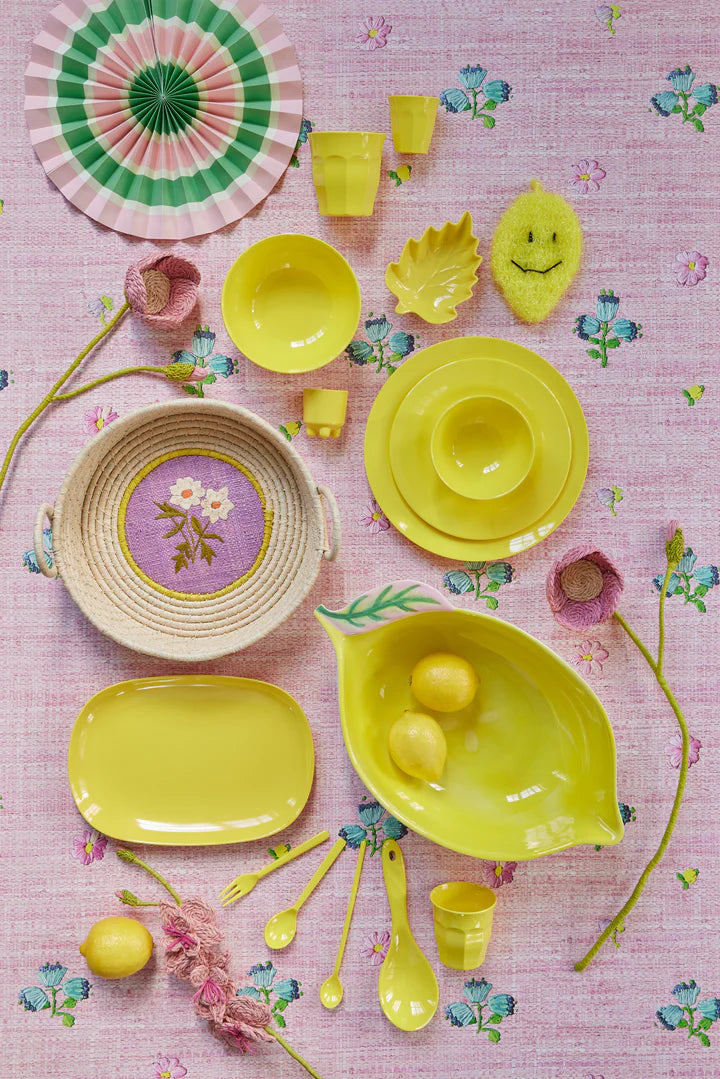 Melamine Saladskål Lemon Rice