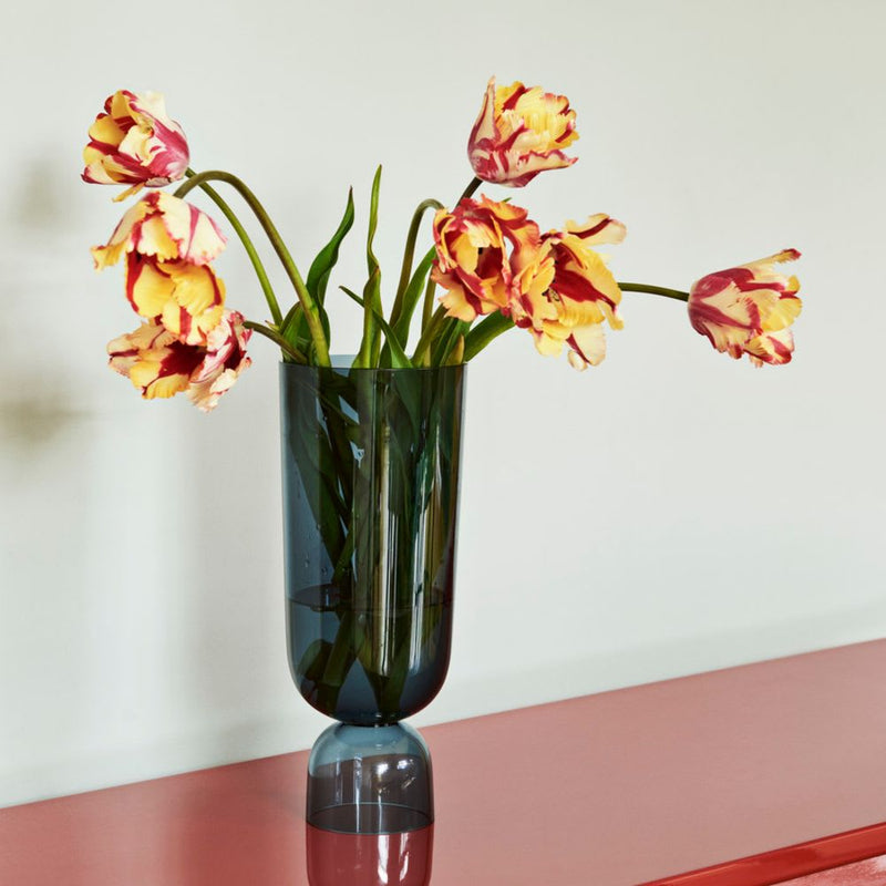 Vase Bottoms Up Navy Stor