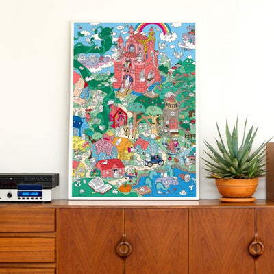 Plakat Med Klistremerker Fantastic