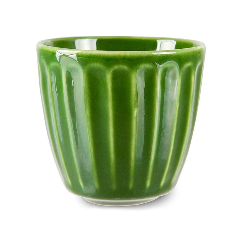 The Emeralds Krus 4pk Ribbed Grønn