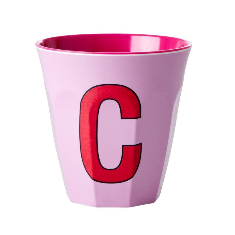 Alphabet Cup Soft Pink C