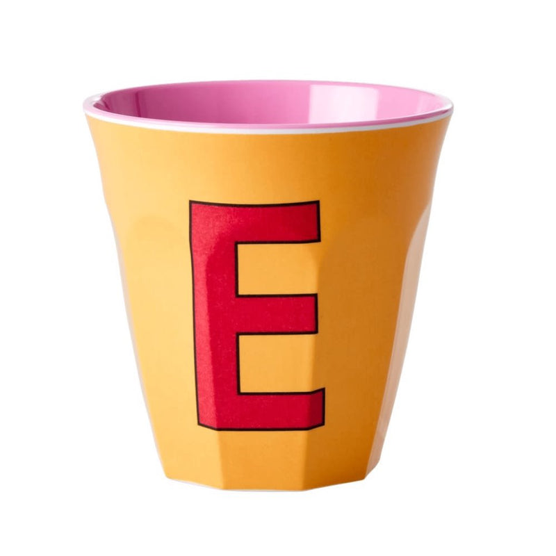 Alphabet Cup Apricot E